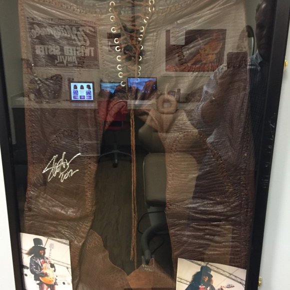 (Made For Slash)Alan Michael USA Suede Leather - Picture 7 of 8